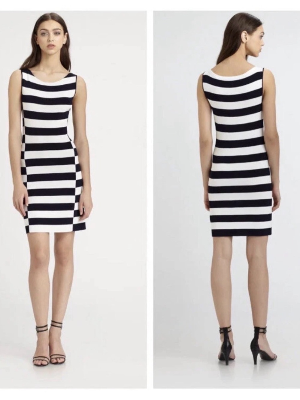 THEORY Dress Lasina Striped Dasher Striped